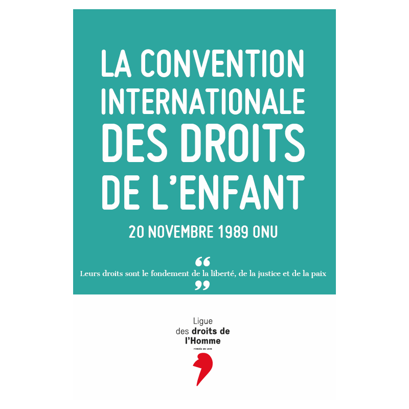 Livret CIDE (Convention Internationale des Droits de l'Enfant) x 25