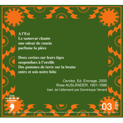 Calendrier perpétuel - 366 écrits de femmes