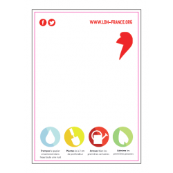 Carte graine LDH ensemencée