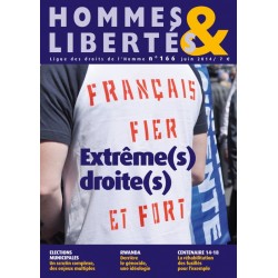 Hommes & Libertés n°166 - Extrême(s) droite(s)