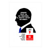 Autocollant campagne LDH 2025 "Poutine"