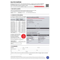 Bulletin d'adhésion LDH Campagne 2025 Trump
