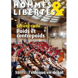 Hommes & Libertés n°180 - Société civile : poids et contrepoids. Santé : l’éthique en débat.