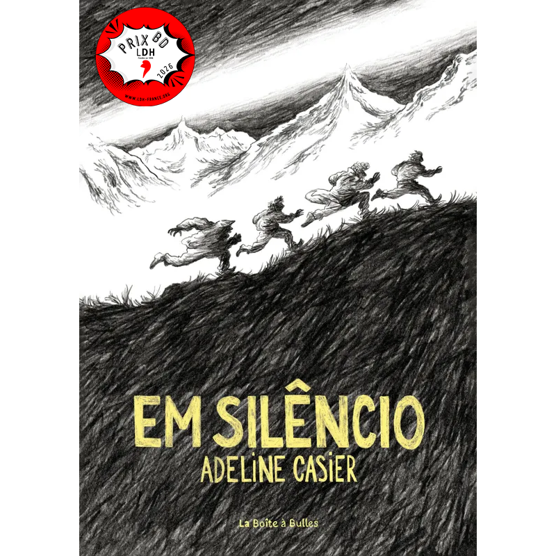 Em silêncio - Adeline Casier  - Prix de la BDH LDH 2026
